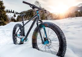 bicycle in winter