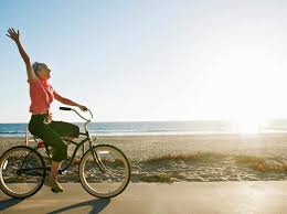 How does bike riding affects muscle mass of upper body shape